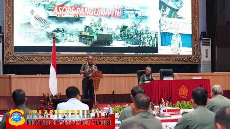 Kasum TNI Buka Rakor Evaluasi Operasi dan Latihan TNI 2024