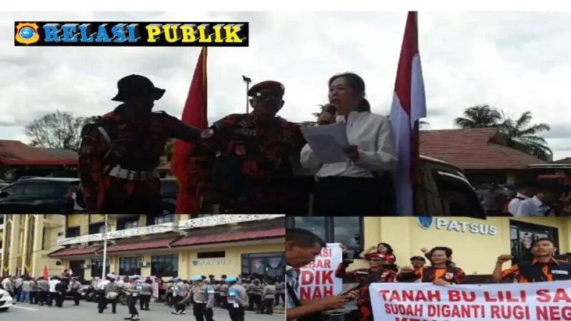 Pemuda Pancasila dan Korban Mafia Tanah Gelar Aksi di Polda Kalbar : Tuntut Penuntasan Kasus Tanpa Intervensi